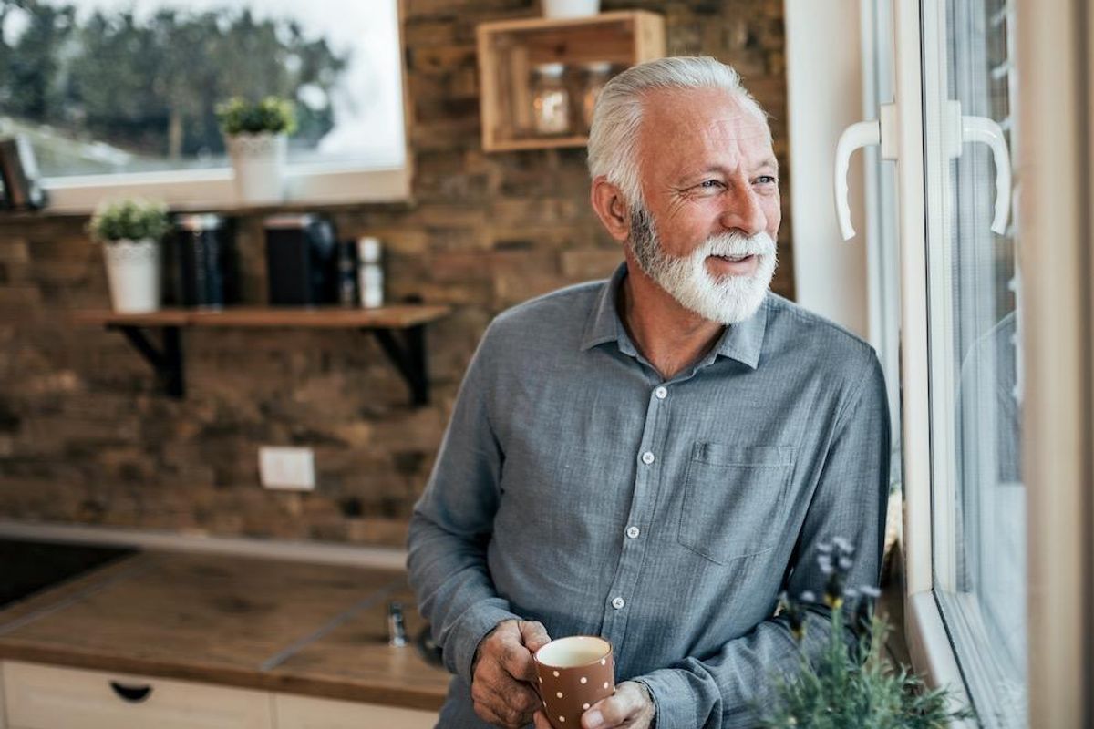 Baby boomer entrepreneur with a successful business