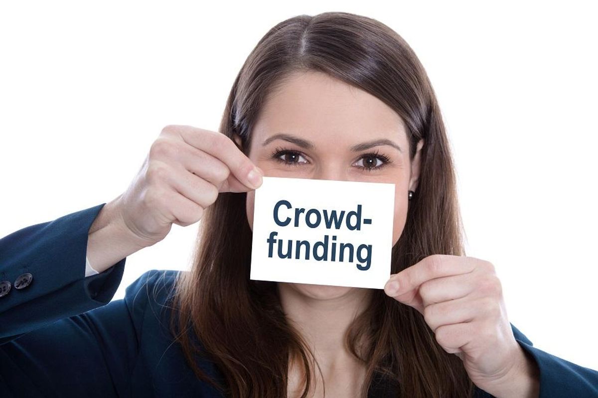 Crowdfunding concept