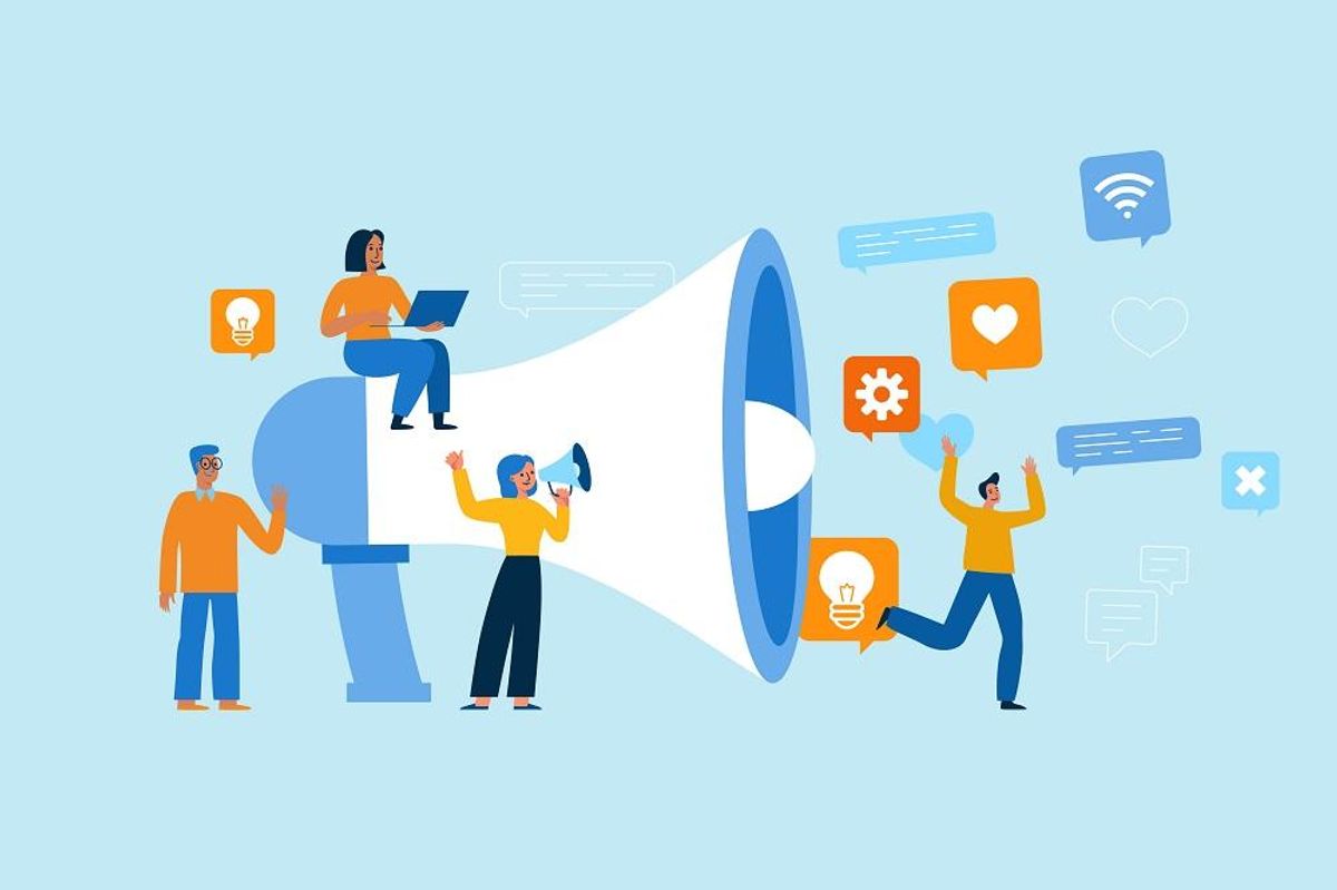 Customers responding to an authentic brand voice