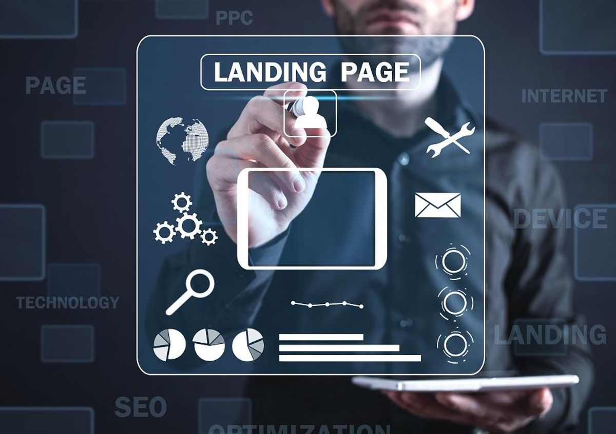 Designing small business landing page for PPC campaign