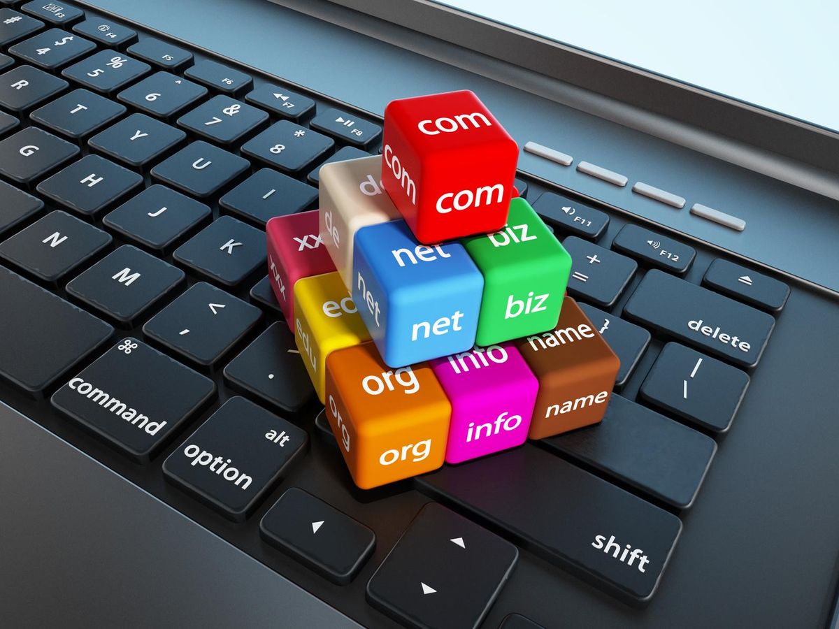 Domain name cubes