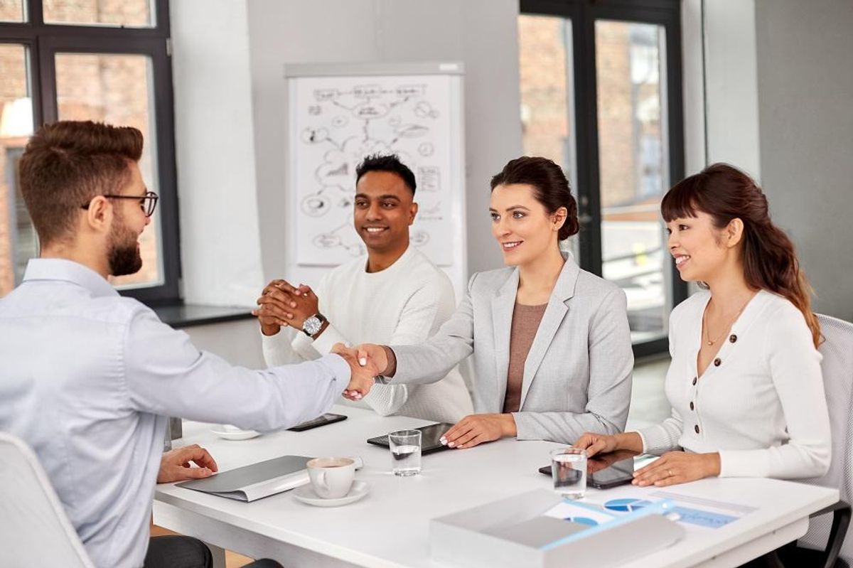 job, hiring and employment concept