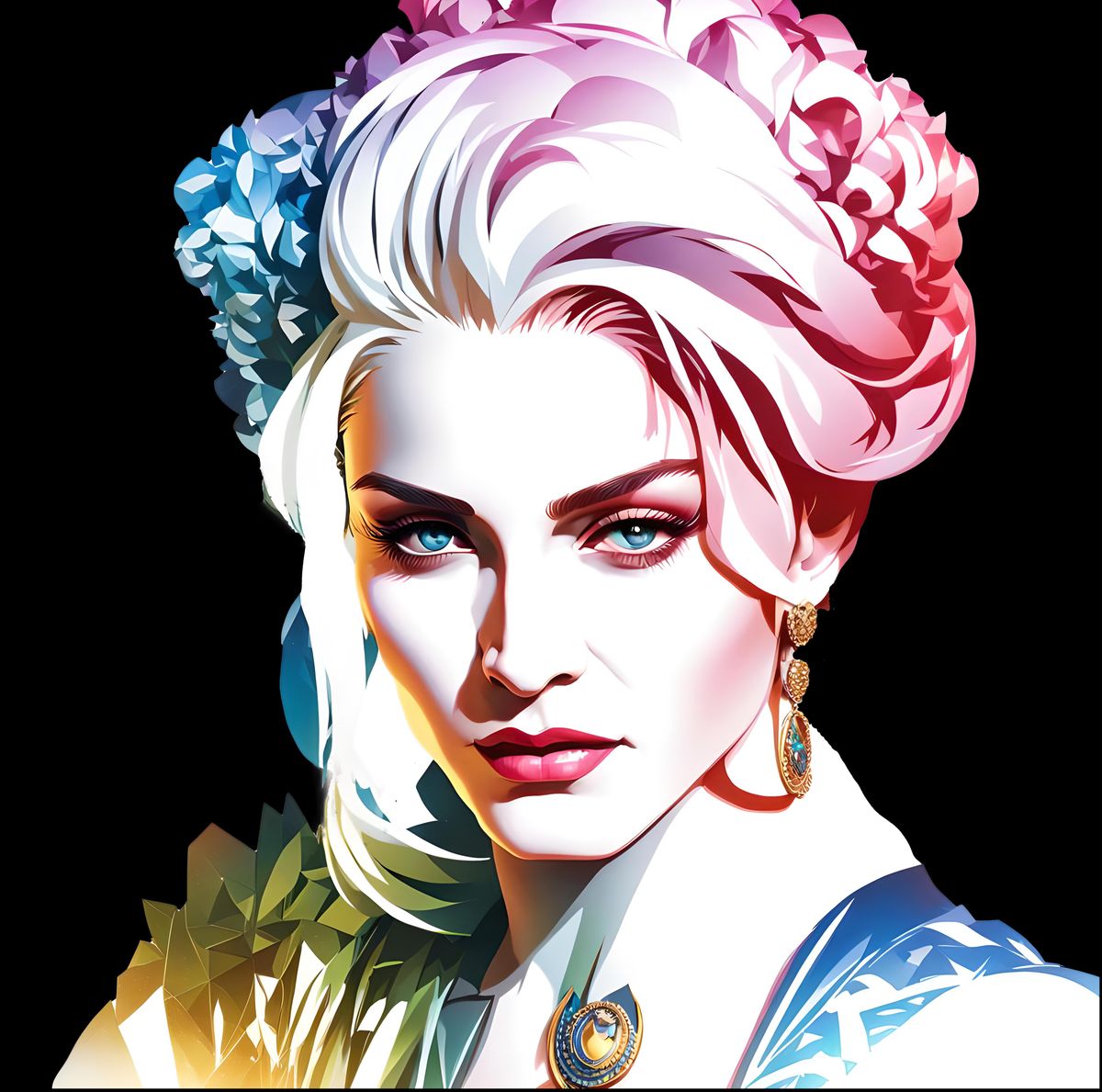 Painting from Madonna Louise Ciccone