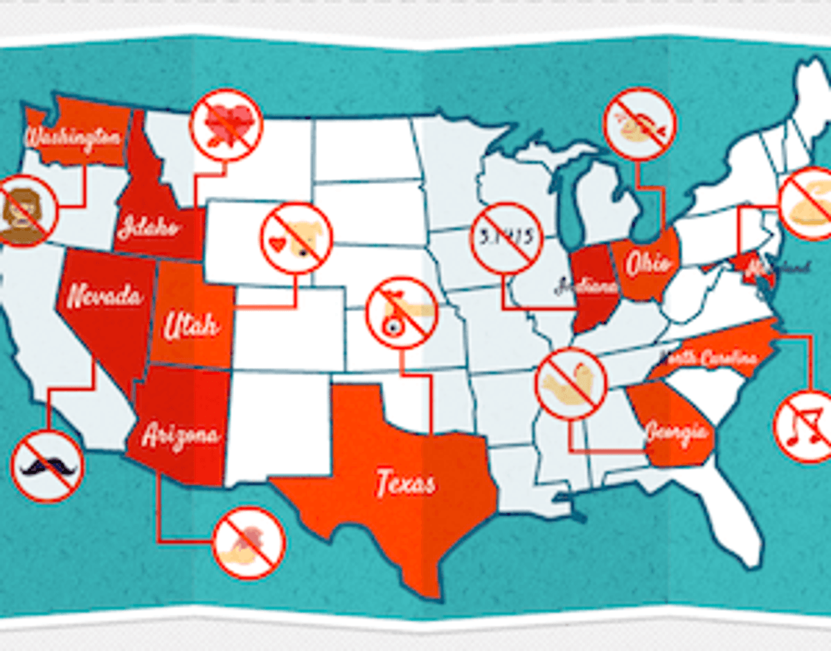 Strangest Laws Still in Effect Today [Infographic]